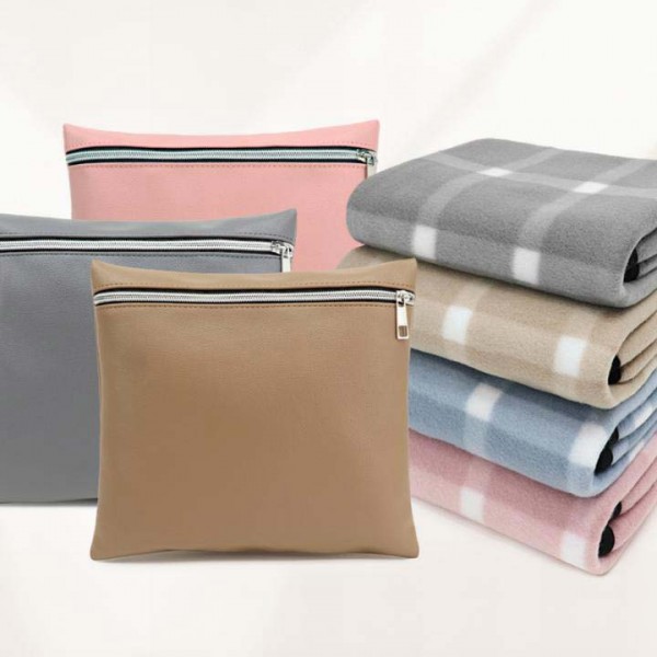 상품 이미지: 그리드체크미니클러치담요