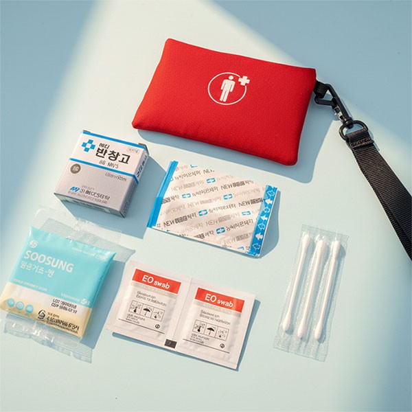 상품 이미지: 초간편 여행용 미니 구급파우치세트