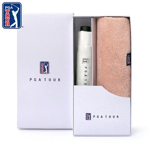 PGA 3단수동 카본 립스탑 암막 우양산+180g 모달 면사타올세트